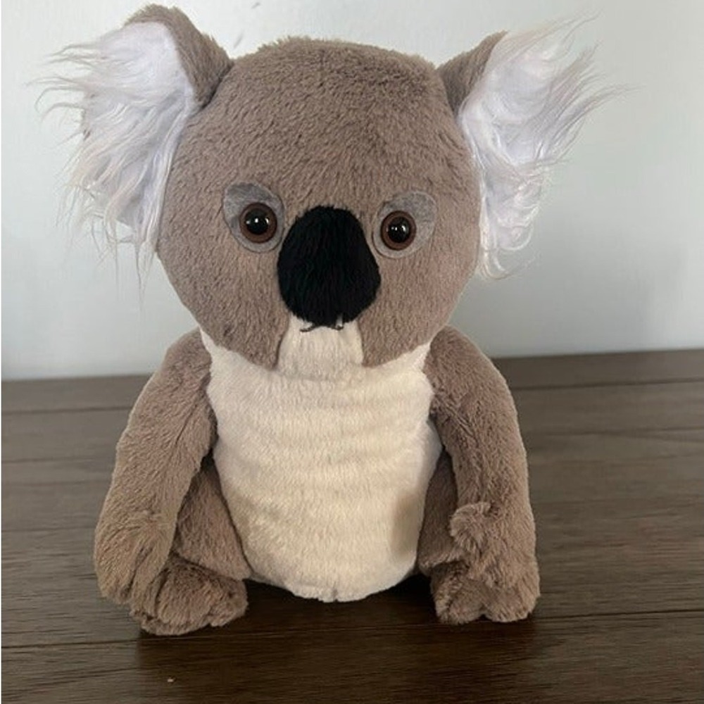 National Geographic Kids Koala Plush Stuffed Animal Toy Wildlife Gray Small 10"